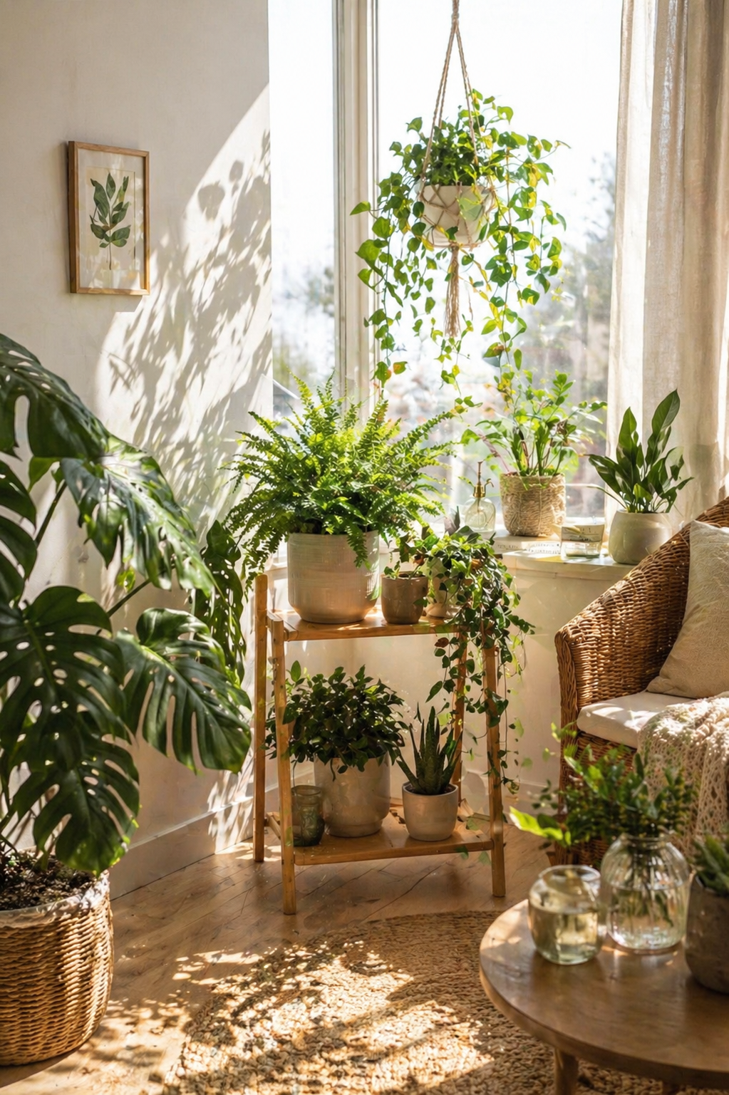 How to Instantly Transform Your Tiny Apartment With Indoor Plants in Just 10 Minutes