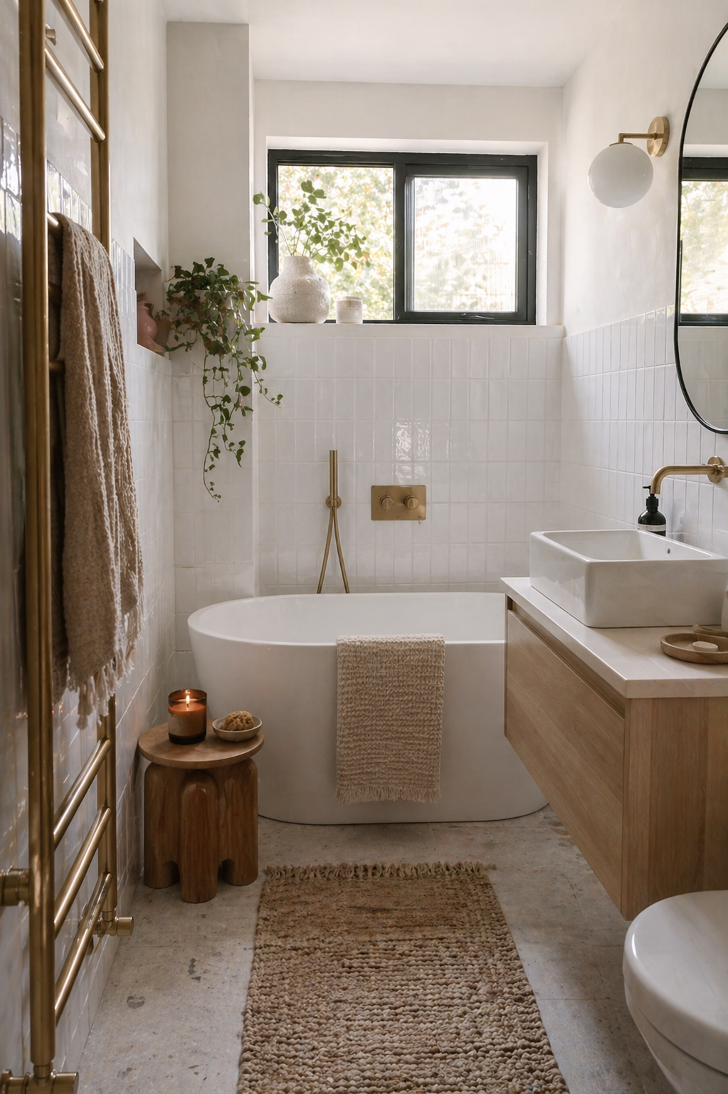 How to Make Your Small Bathroom Feel Like a Spa on a Budget Under $50