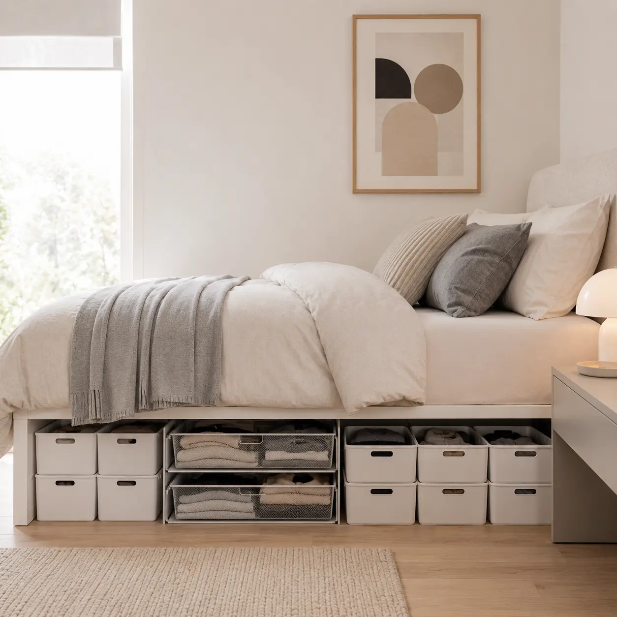 The Ultimate Guide to Under Bed Storage for Tiny Spaces