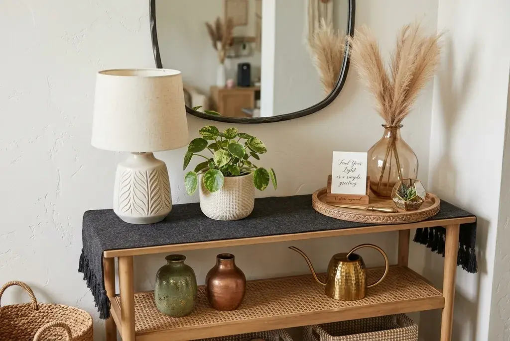 Small Entryway Table Decor: 15 Pieces That Make Your Entrance Look So Much More Expensive